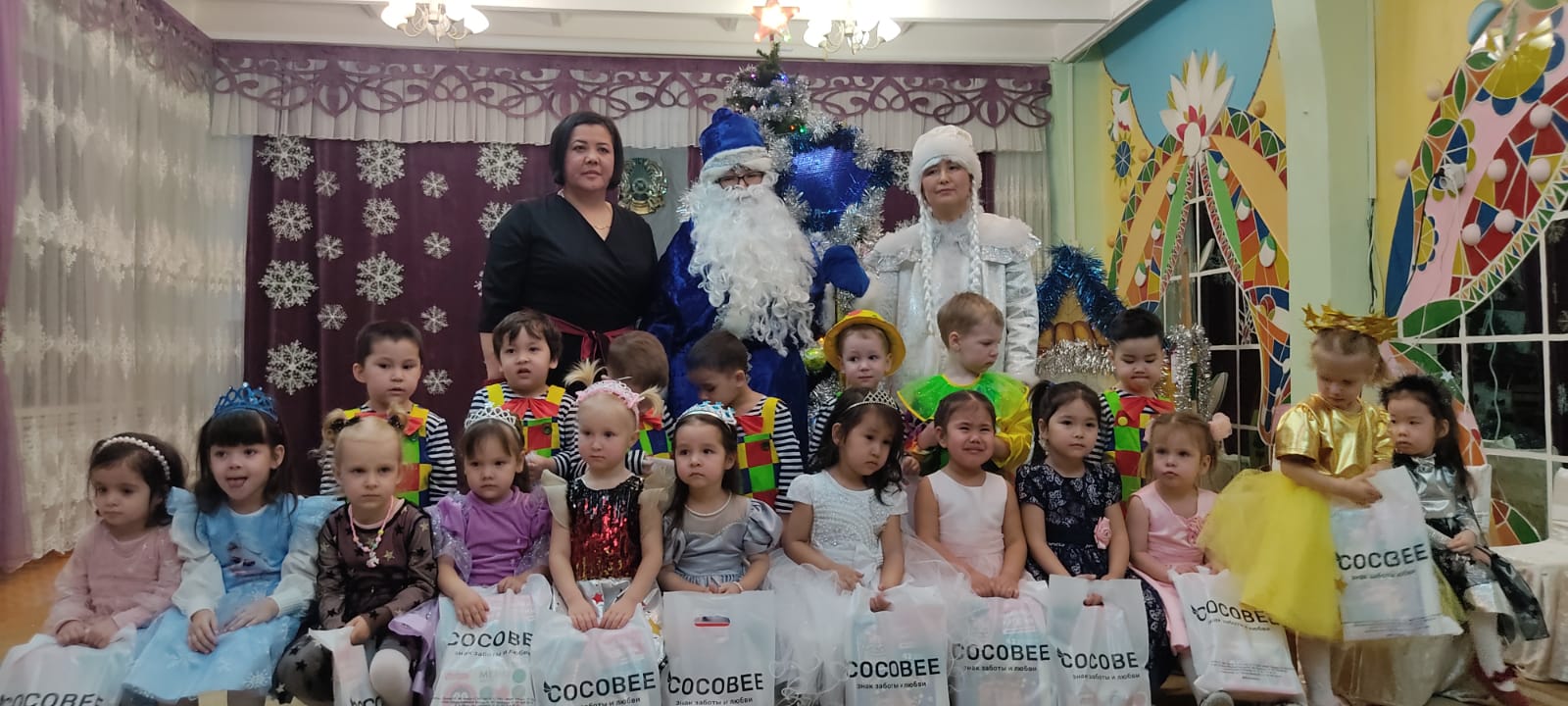 Новогодний утренник группа "Қарлығаш"