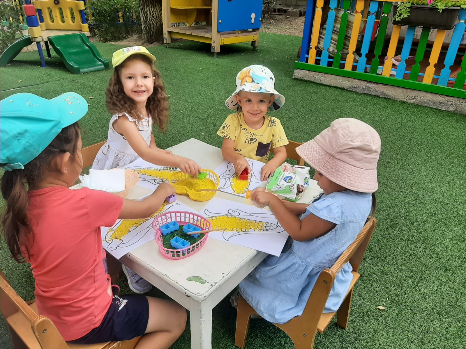 "Кім жылдам" ойыны.